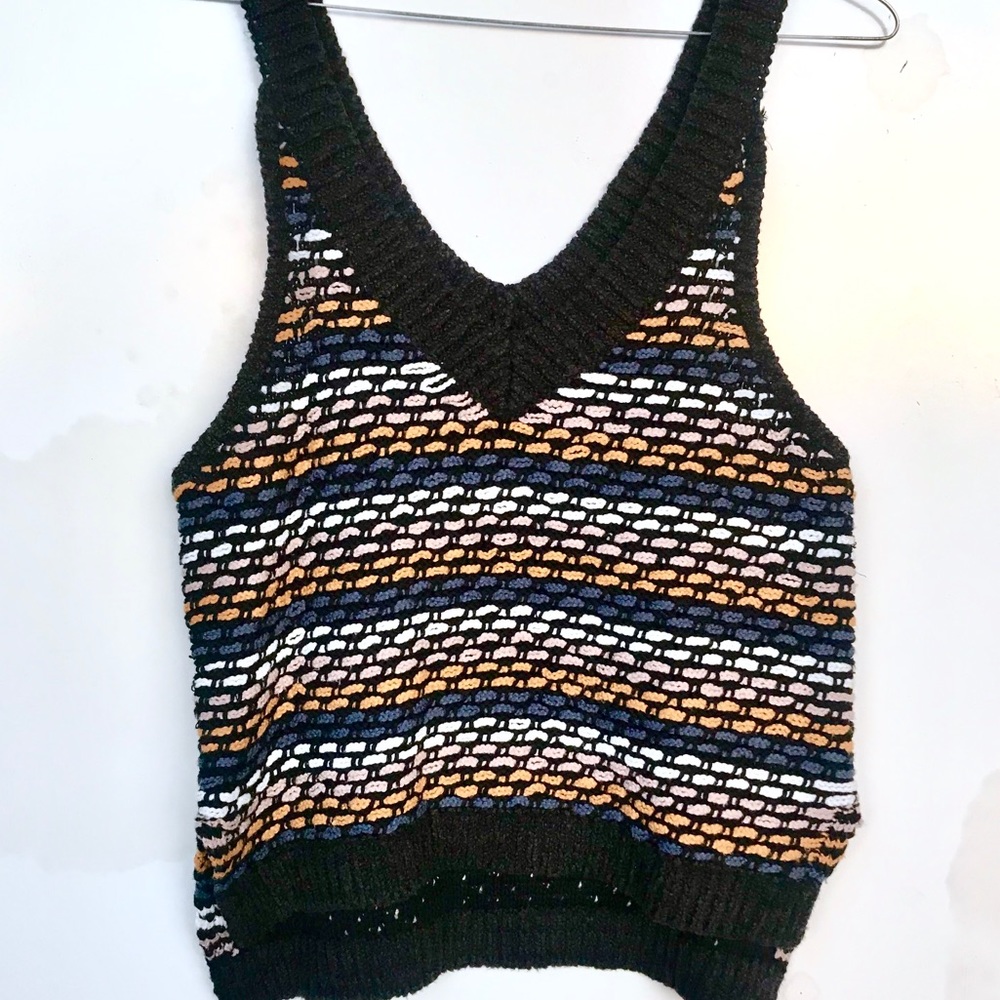 Urban outfitters ecote chunky knit crop sweater